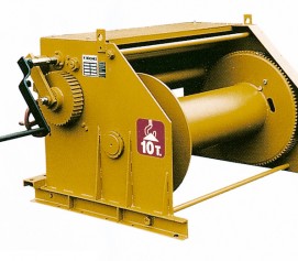 وینچ دستی کشنده عمودی با ظرفیت 10000 کیلوگرم مدل 659 winch ساخت هوچز فرانسه